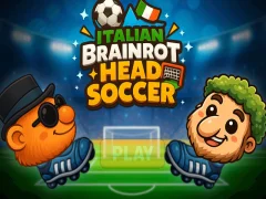 Гульня Italian Brainrot Head Soccer онлайн