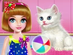 Гульня Kitty Care and Grooming онлайн