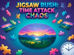 Гульня Jigsaw Rush Time Attack Chaos онлайн