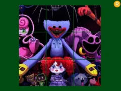 Гульня Poppy Huggy Horror Sliding онлайн