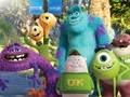 Гульня Monsters University Tic-Tac-Throw онлайн