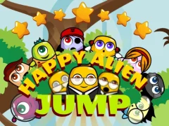Гульня Happy Alien Jump онлайн