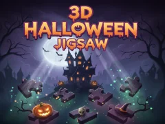Гульня 3D Halloween Jigsaw онлайн