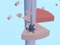 Гульня Helix Ball Jump онлайн