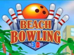 Гульня Beach Bowling 3D онлайн