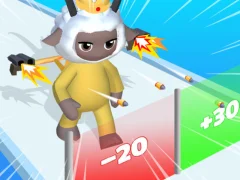 Гульня Pretty Sheep Run онлайн