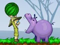 Гульня Hippo's Feeder онлайн
