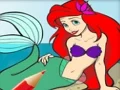 Гульня Princess Mermaid Coloring Game онлайн
