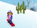 Гульня Dora Snow skates онлайн
