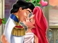 Гульня Mermaid Princess Mistletoe Kiss онлайн