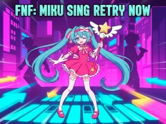 Гульня FNF: Miku Sing Retry Now онлайн
