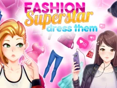 Гульня Fashion Superstar Dress Them онлайн