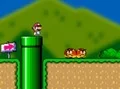 Гульня Super Mario World Flash онлайн