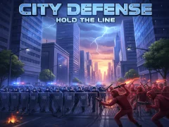Гульня City Defense онлайн