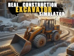 Гульня Real Construction Excavator Simulator онлайн