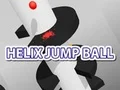 Гульня Helix jump ball онлайн