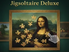 Гульня Jigsolitaire Deluxe онлайн