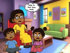 Гульня Kids Ready To Granny Story онлайн