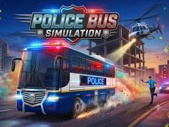 Гульня Police Bus Simulation онлайн