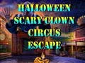 Гульня Halloween Scary Clown Circus Escape онлайн