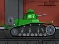 Гульня Tanks 2D: Tank Wars онлайн