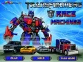 Гульня Transformers Race Machines онлайн