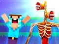 Гульня Monster School vs Siren Head онлайн