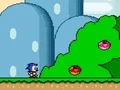 Гульня Sonic in Super Mario World онлайн