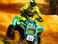 Гульня Extreme Quad Bike Jigsaw онлайн