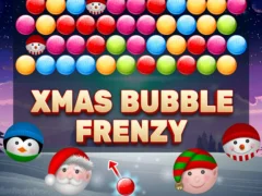 Гульня Xmas Bubble Frenzy онлайн
