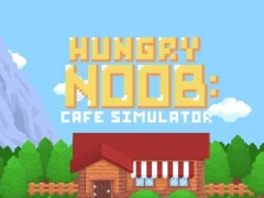 Гульня Hungry Noob Cafe Simulator онлайн