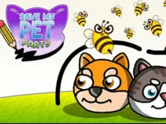 Гульня Save My Pet Party онлайн