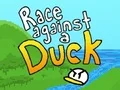 Гульня Race Against a Duck онлайн
