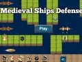 Гульня Medieval Ships Defense онлайн