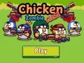 Гульня Chicken Zombie Clash онлайн
