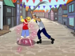 Гульня One Piece Pirate Battle онлайн