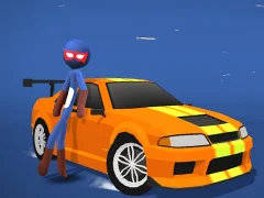Гульня Stickman GTA City онлайн