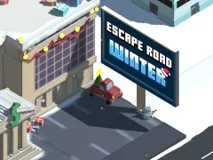 Гульня Escape Road Winter онлайн