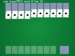 Гульня Spider Solitaire Classic Ver онлайн