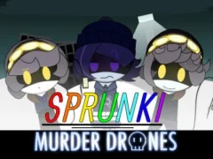 Гульня Sprunki: Murder Drones онлайн