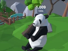 Гульня PandaClicker онлайн