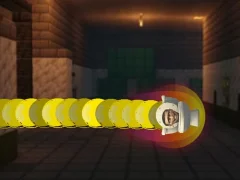 Гульня Skibidi Toilet Snake.io in Minecraft онлайн
