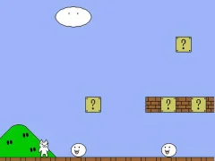 Гульня Cat Mario онлайн