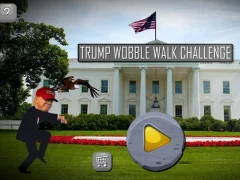 Гульня Trump Wobble Walk Challenge онлайн