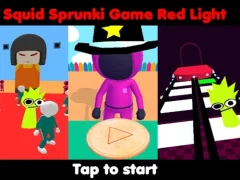 Гульня Squid Sprunki Game Red Light онлайн