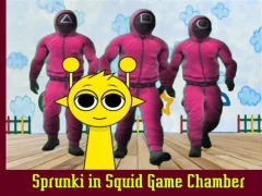 Гульня Sprunki In Squid Game Chamber онлайн