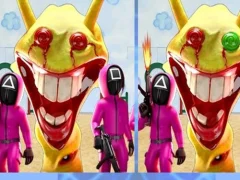 Гульня Squid Game X Sprunki Anomaly онлайн