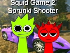 Гульня Squid Game 2 Sprunki Shooter онлайн