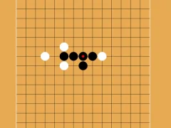 Гульня Gomoku Five Stones In A Row онлайн