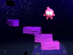 Гульня Om nom Jump онлайн